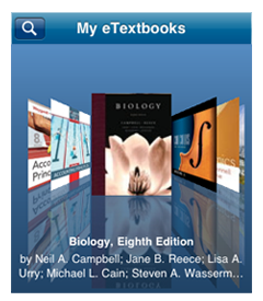 CourseSmart iPhone App screen shot